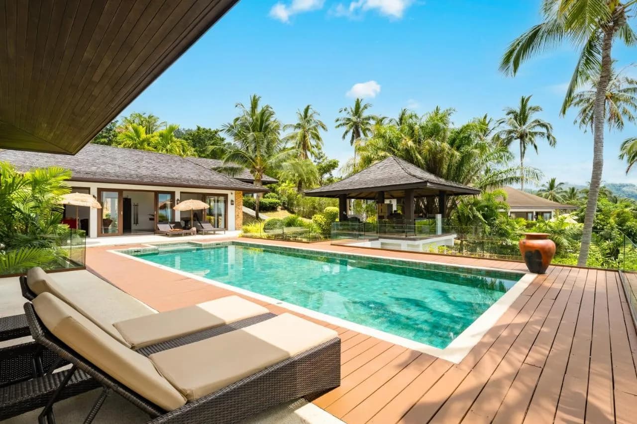 Tropical 3 bedroom villas with a private pool and sea views in Chaweng Noi – VIL0553 — vignette 5