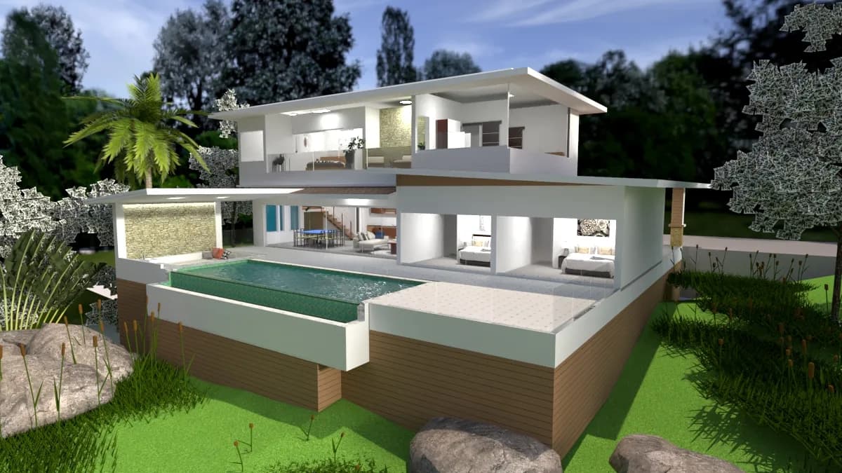 Spacious 4 bedroom villa with beautiful sea views in Bophut area – VIL0561 — vignette 5