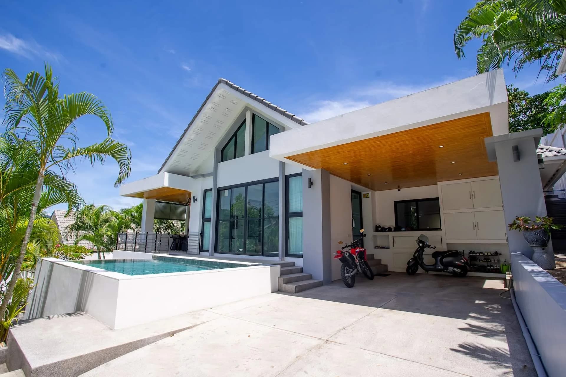 3 Bedroom pool villa with a gym close distance to ISS School – VIL0564 — vue 1