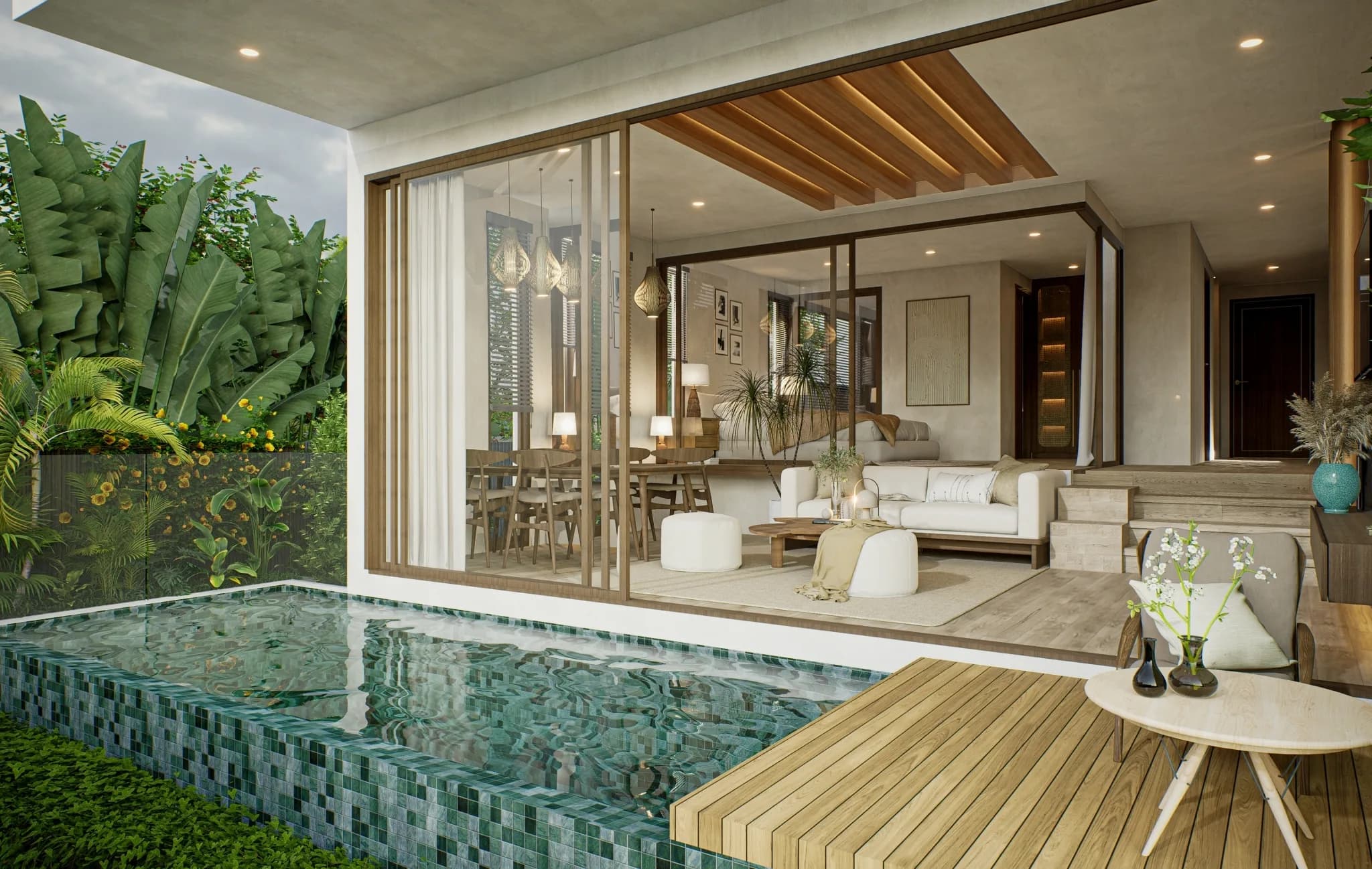 Affordable studio in luxury development in Bang Makam 1 minute drive from the beach – VIL0565 — vue 1