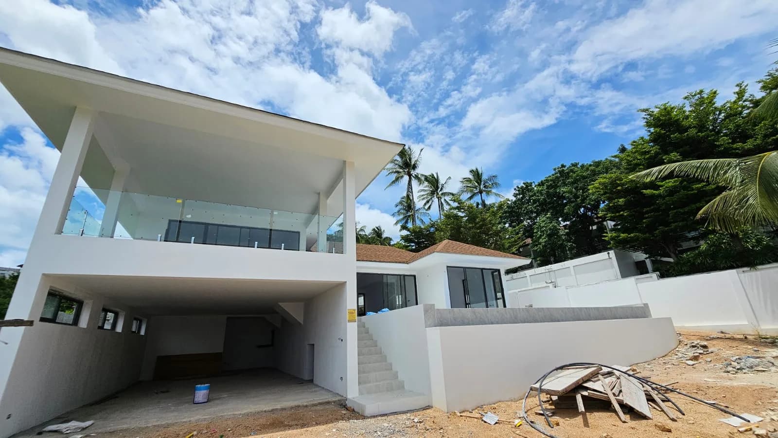 4 bedroom villa with a partial sea view in Plai Laem – VIL0582 — vue 1