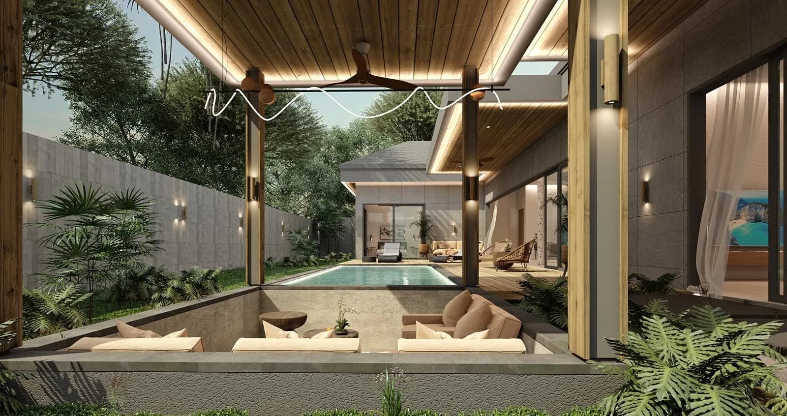 New Bali style 3 bedroom villas with a private pool in a prime location – VIL0586 — vignette 3