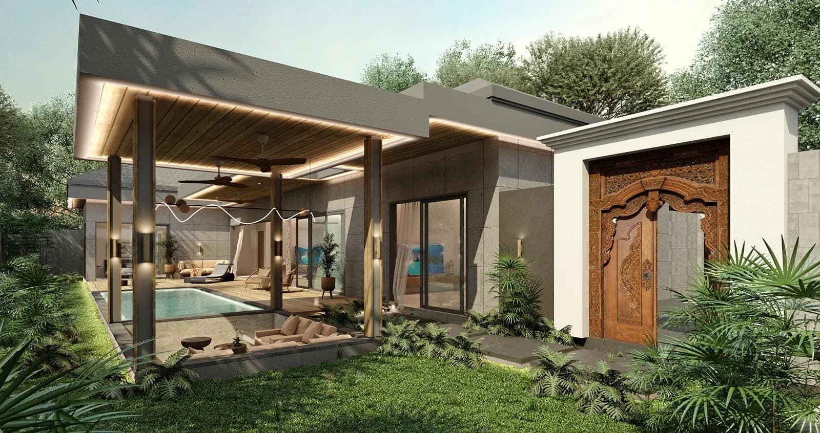 New Bali style 3 bedroom villas with a private pool in a prime location – VIL0586 — vignette 4