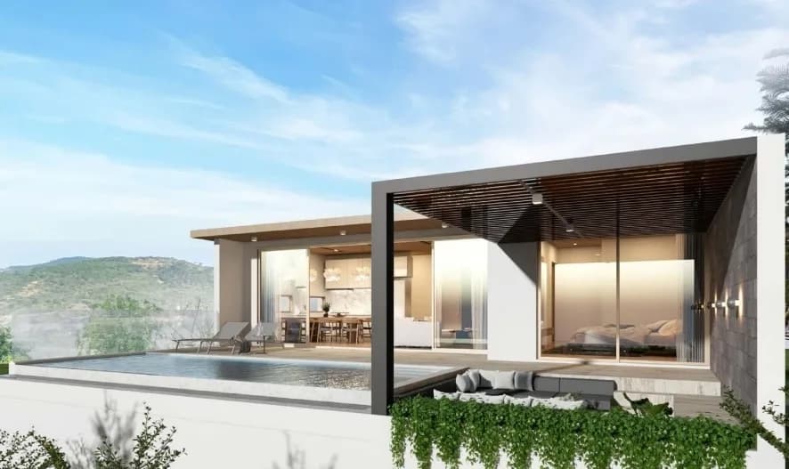 Spacious 60% completed sea view villa with 6 bedrooms a short walk from Bangrak beach – VIL0593 — vignette 3