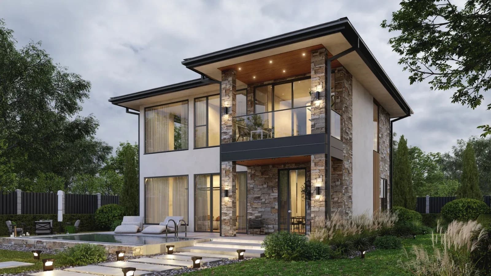 4 bedroom villas with a private pool in a top location only 10 minute walk from ISS School – VIL0596 — vue 1