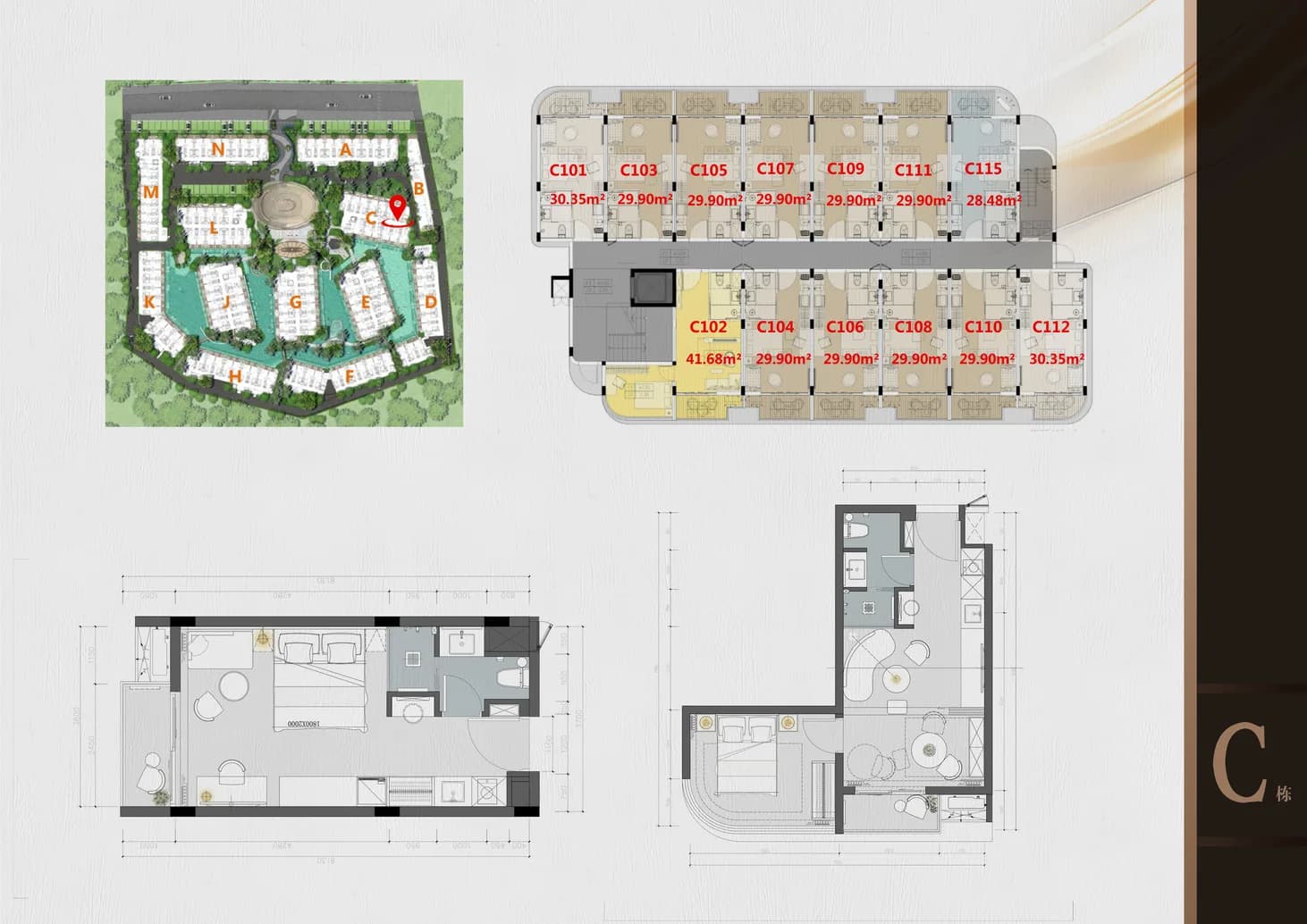 Affordable sea view studios in the new luxury beachfront development in Bangrak – VIL0601 — vignette 6