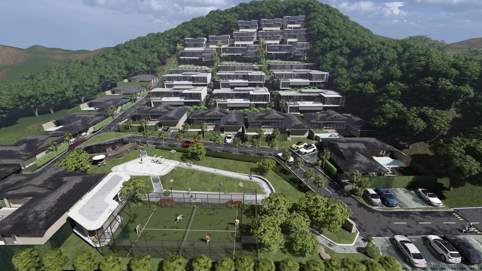 Exclusive Rainforest Courtyard Villa with 5 bedrooms and sea views in Bang Por – VIL0609 — vignette 2
