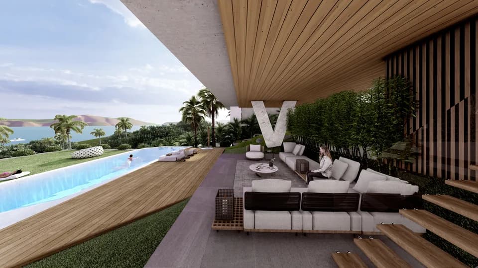Exclusive Rainforest Courtyard Villa with 5 bedrooms and sea views in Bang Por – VIL0609 — vignette 5