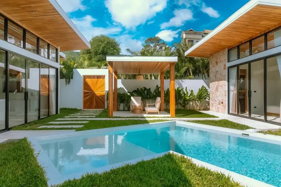2 Bedroom Bali style villa with a private pool in Samui – VIL0613