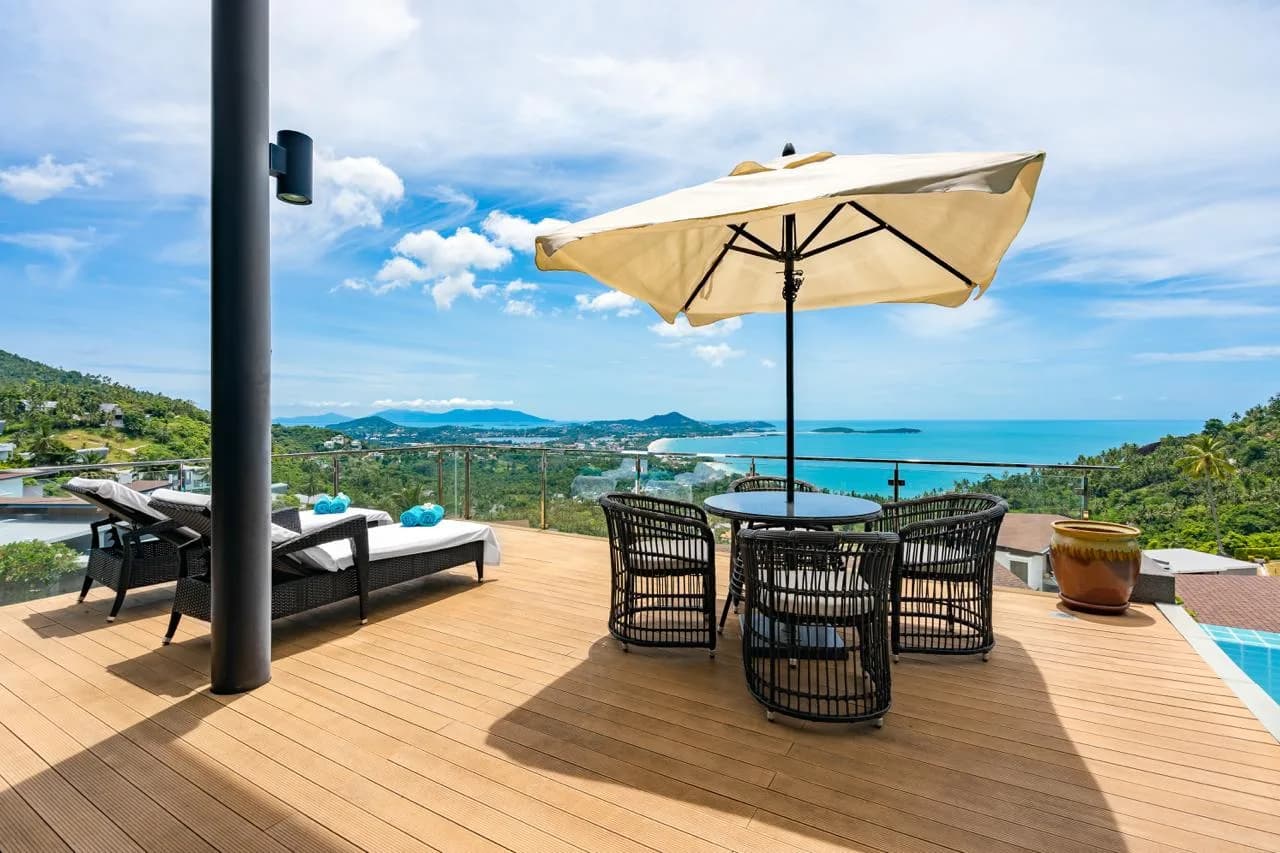 3 Bedroom villa with breathtaking sea views in Chaweng Noi – VIL0620 — vignette 4