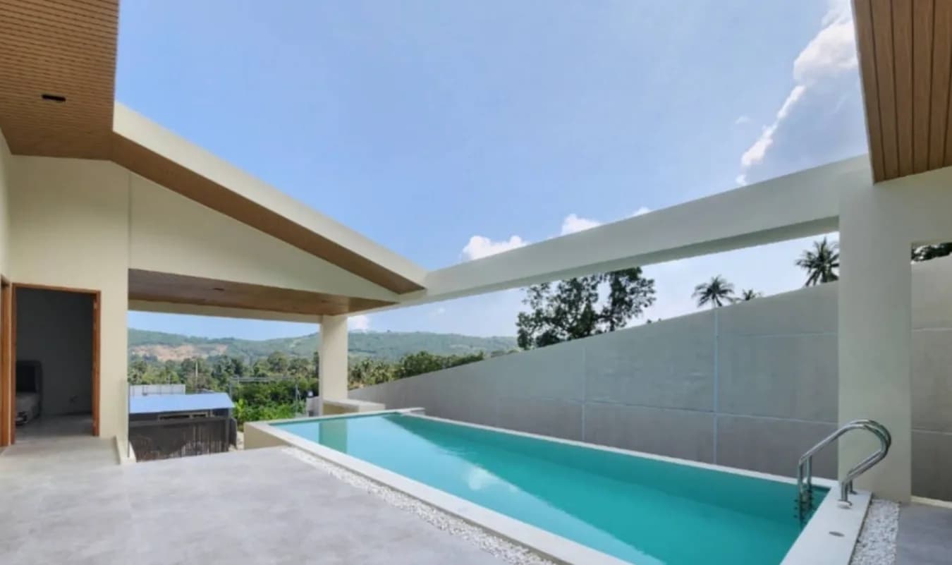 Affordable 3 bedroom villas at a different stage of construction in the residence in Maenam – VIL0622 — vignette 3