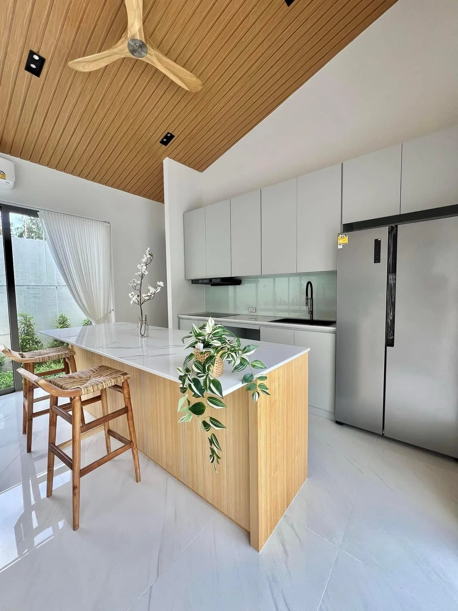 Affordable 3 bedroom villas at a different stage of construction in the residence in Maenam – VIL0622 — vignette 4