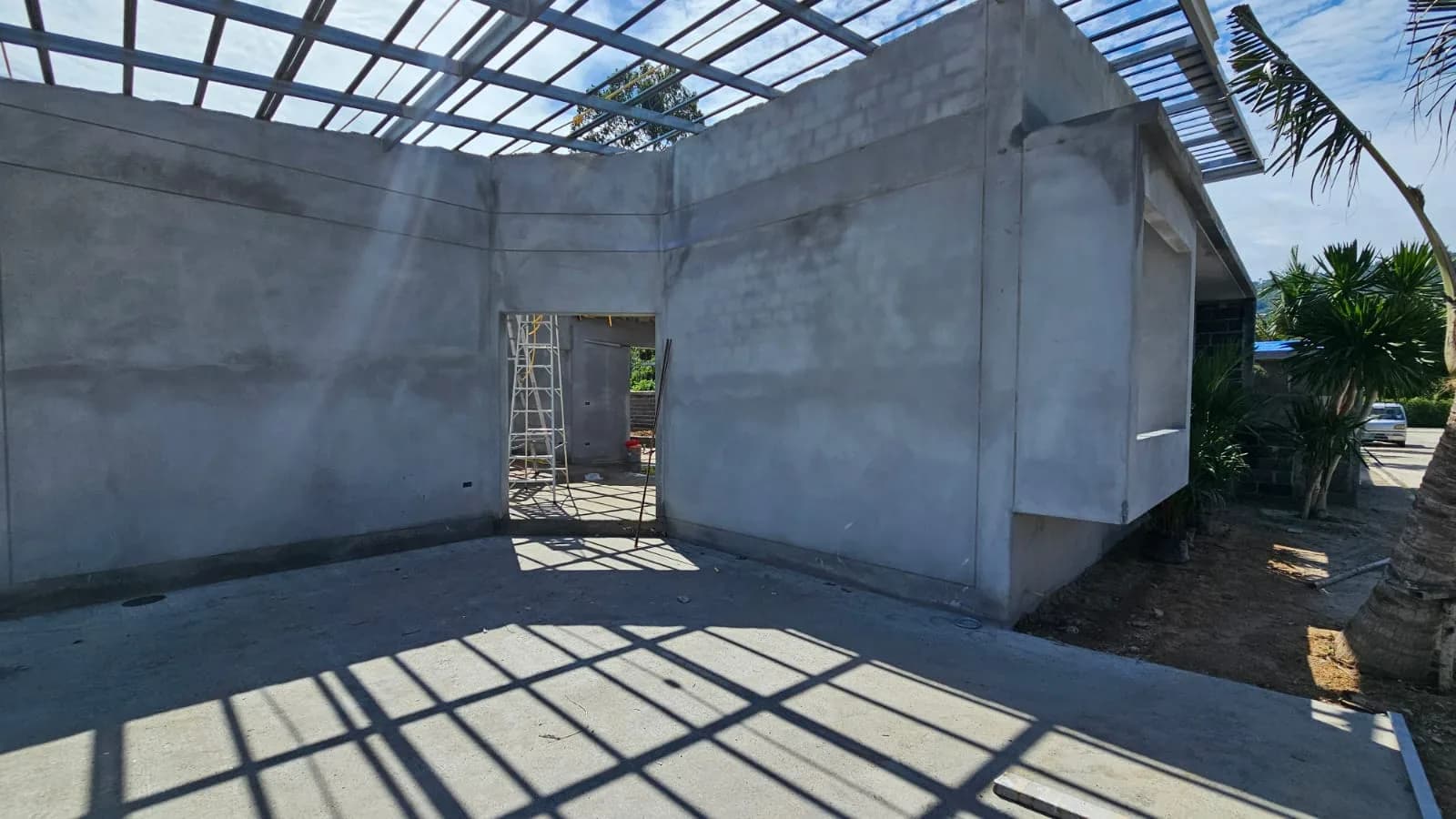 Almost completed 3 bedroom villa with a private pool on a big plot of land in Maenam – VIL0624 — vignette 2