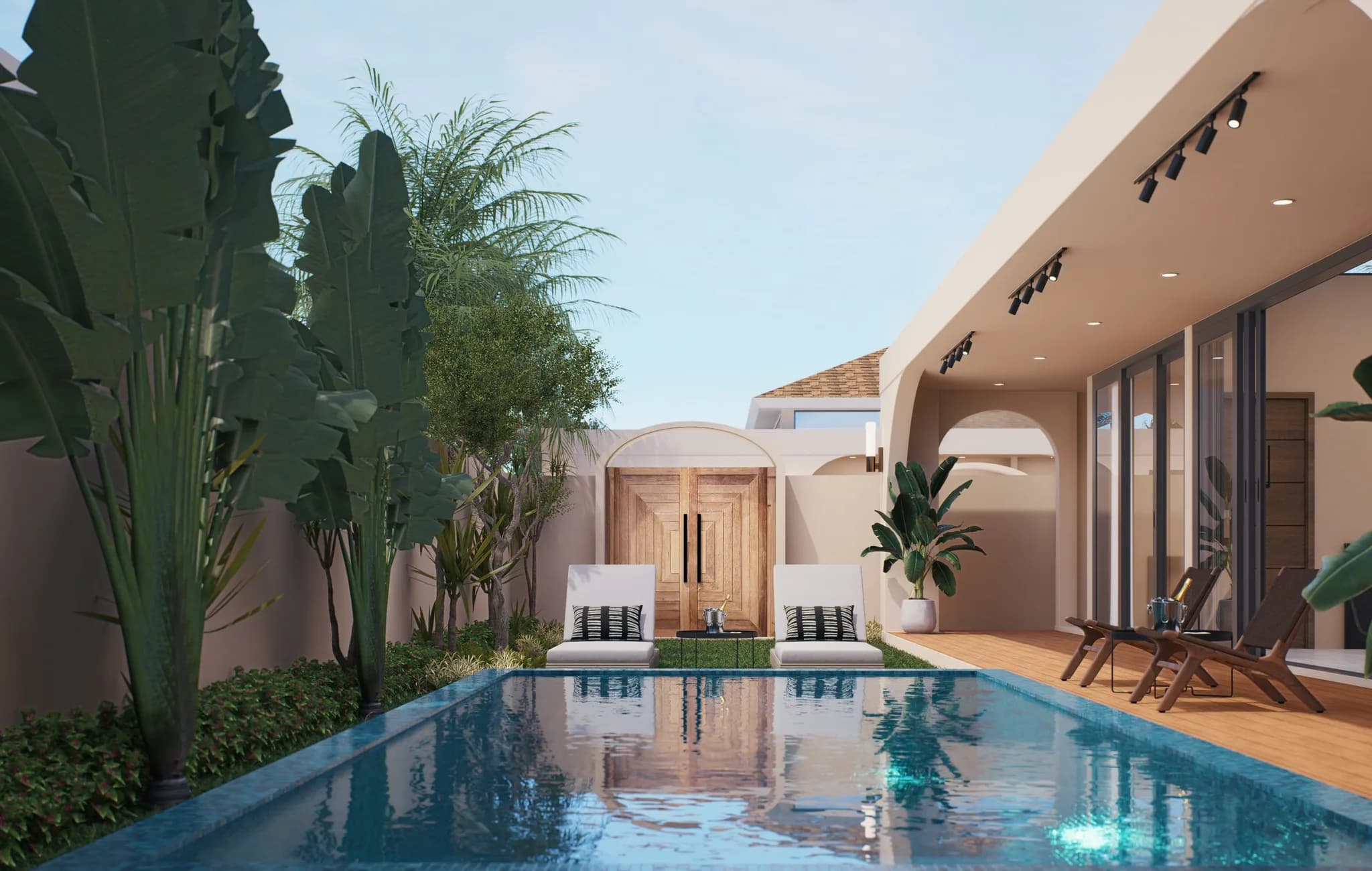 Modern and tropical beachside 2 bedroom villas in a luxury development – VIL0627 — vignette 4