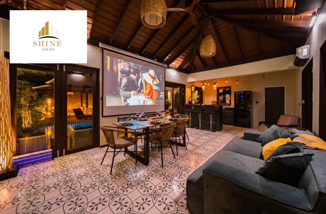 Bali style spacious 4 bedroom villa with a private pool 150 meters from Bangrak beach – VIL0637 — thumbnail 2