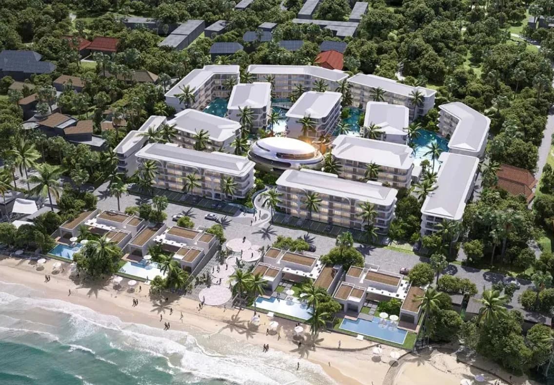 One and two bedroom apartments in a beachfront condominium in Bangrak – VIL0646