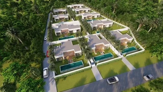 2 and 3 Bedroom Bali style villas with a pool only 2 minutes from Laem Set beach – VIL0655 — vignette 2
