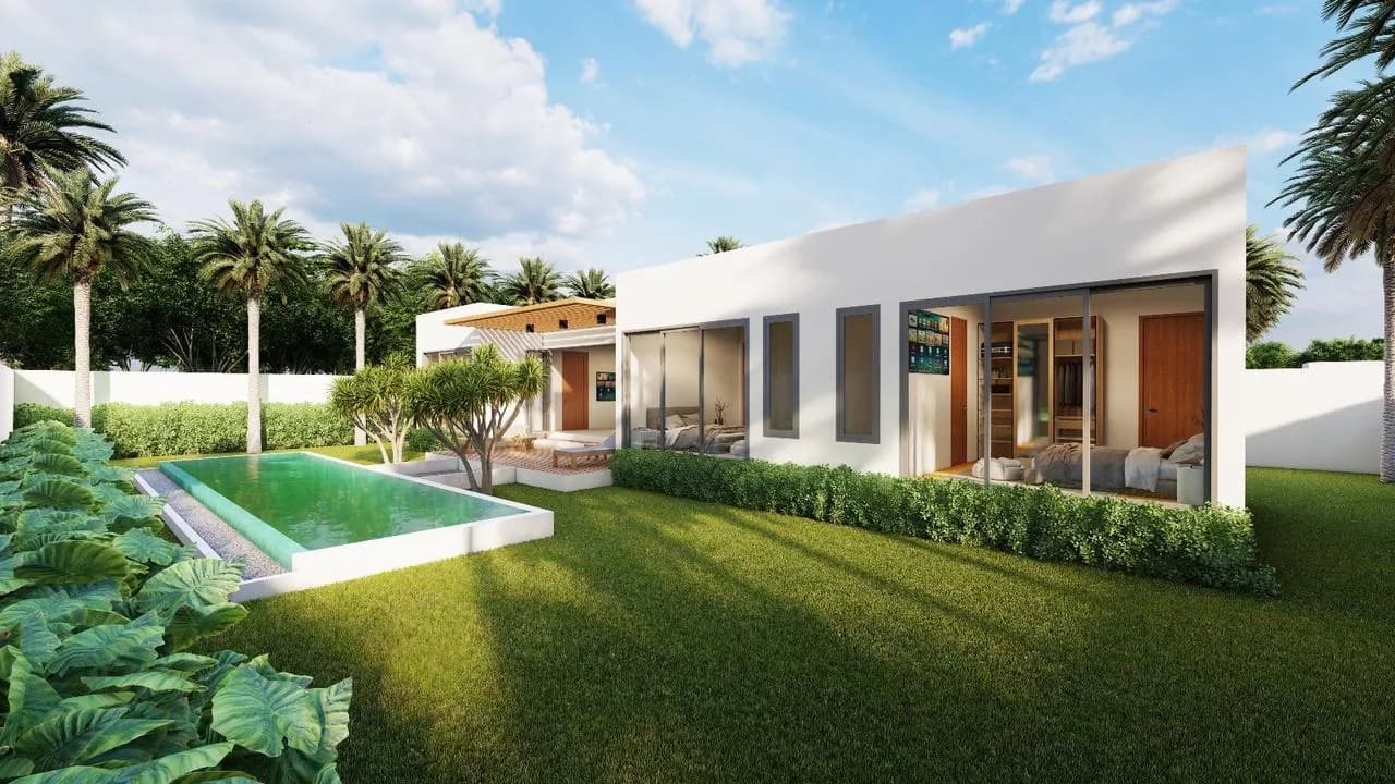 2 and 3 Bedroom Bali style villas with a pool only 2 minutes from Laem Set beach – VIL0655 — vignette 4