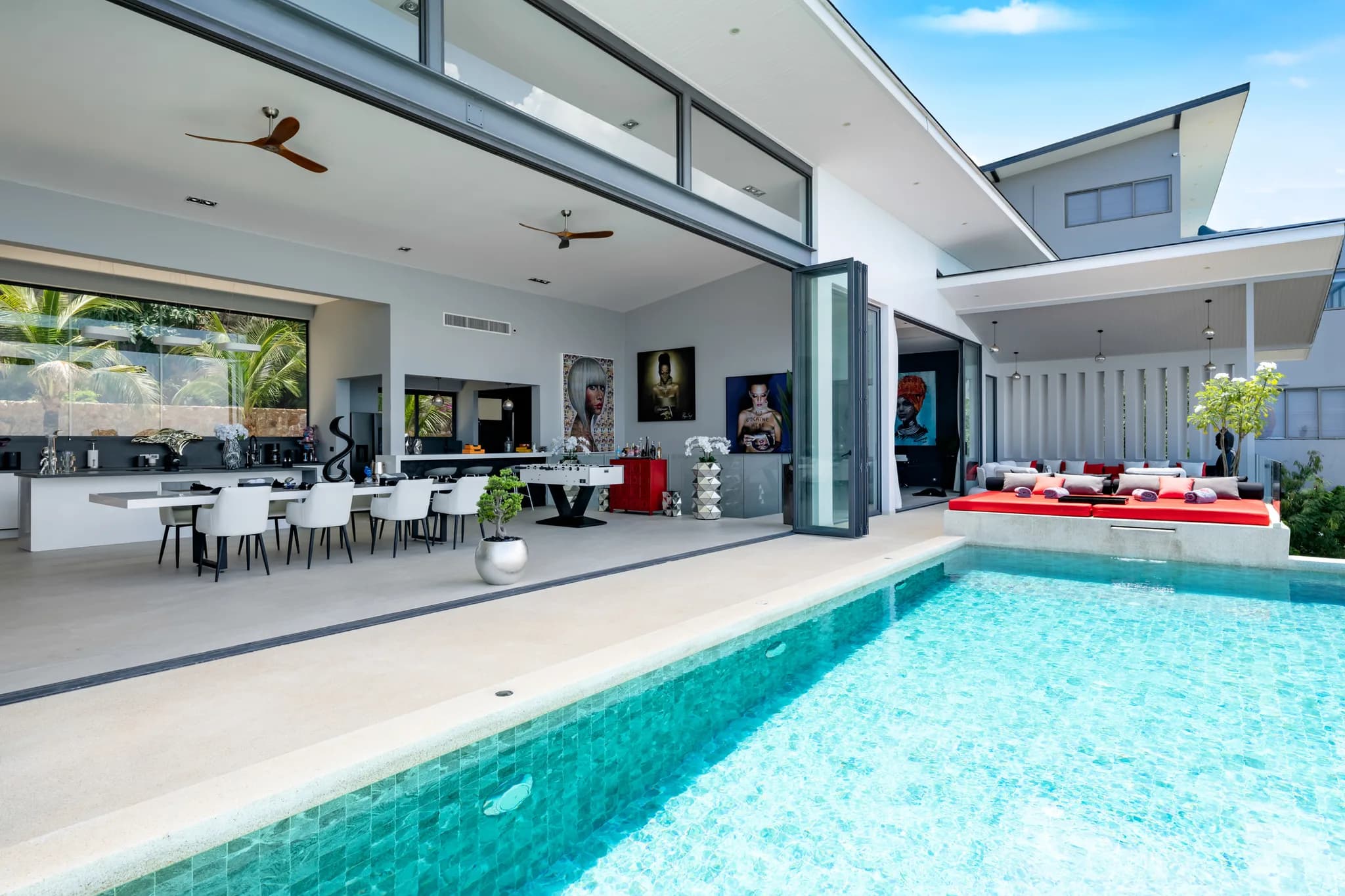 Luxury 4 bedroom villa with mesmerizing sea views in Samui – VIL0661 — thumbnail 5