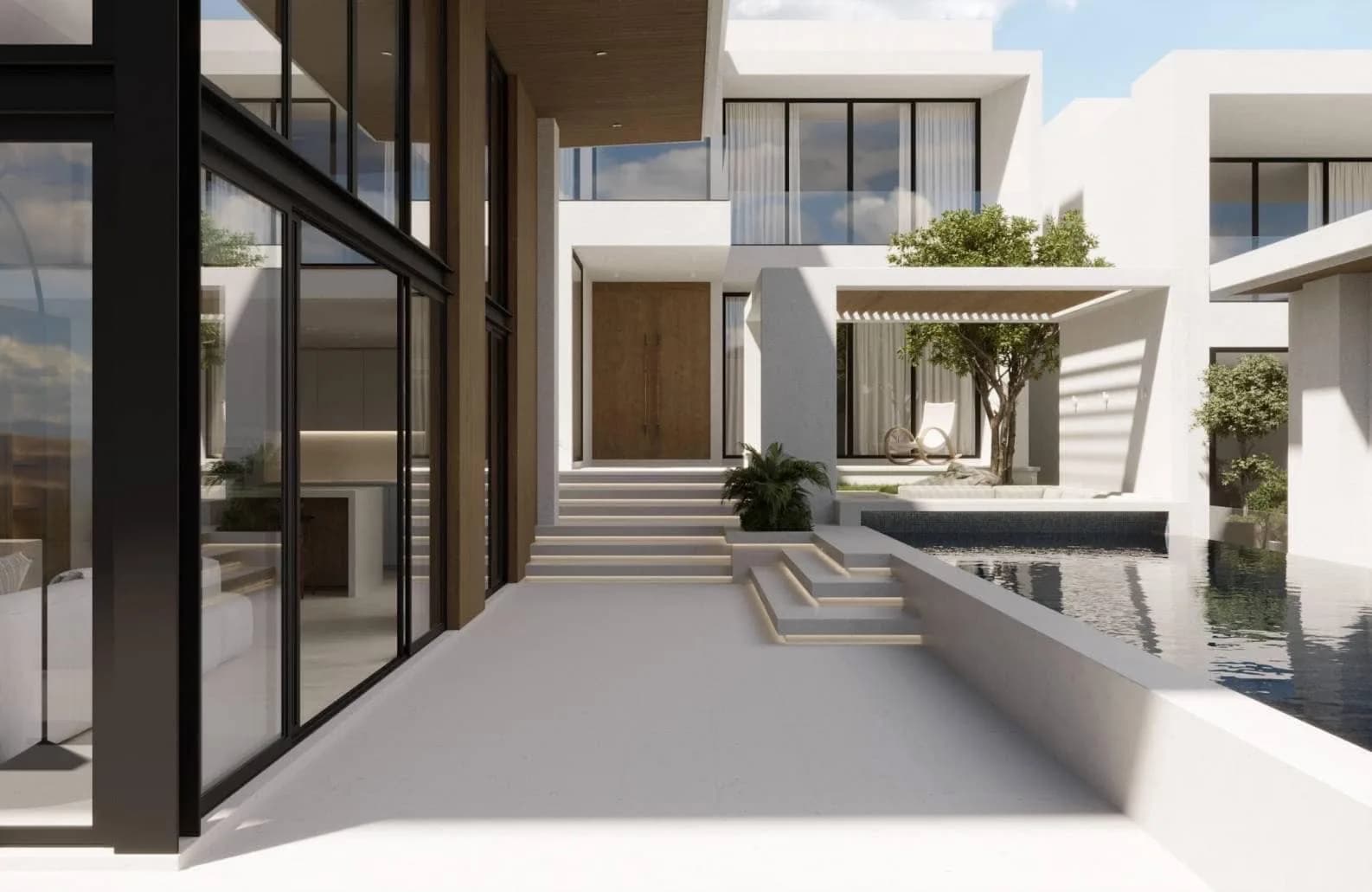 4 Bedroom villa with a private pool and beautiful sea and jungle views in Maenam – VIL0668 — thumbnail 2