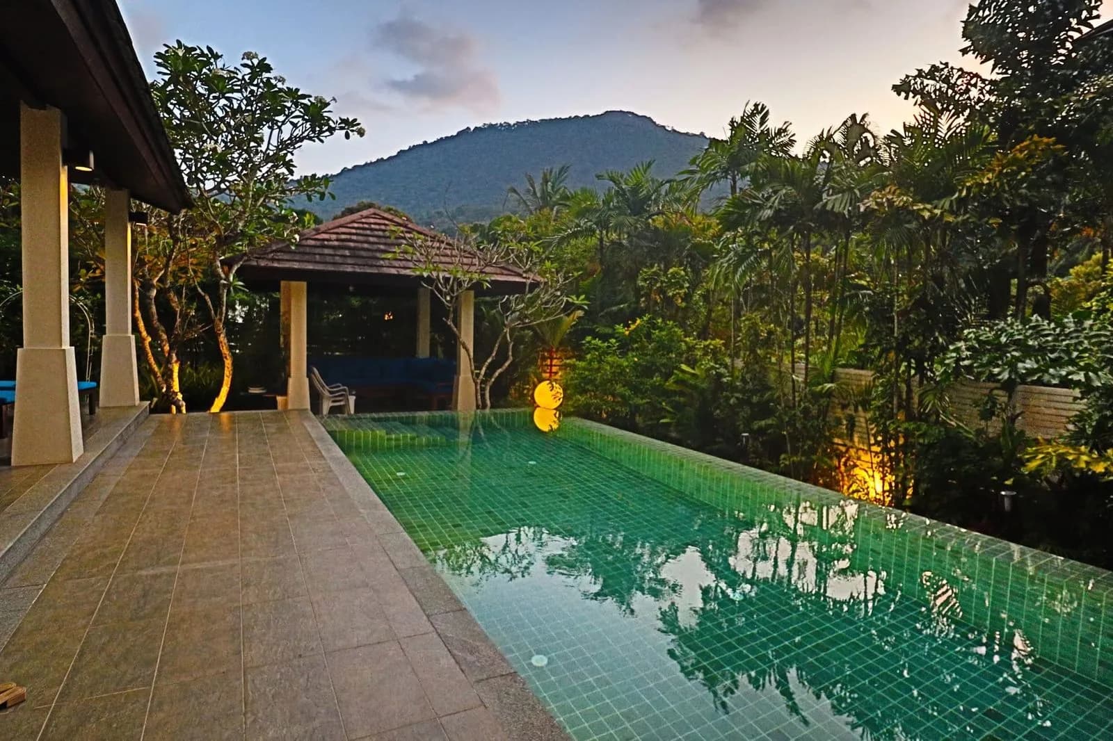 3 bedroom villa with a jungle view and a large plot in Maenam – VIL0675 — thumbnail 3