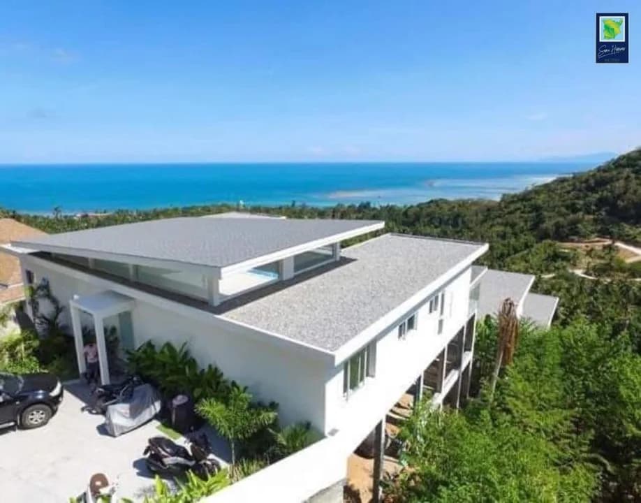 New 3 bedroom villa in Lamai for sale — vue 1
