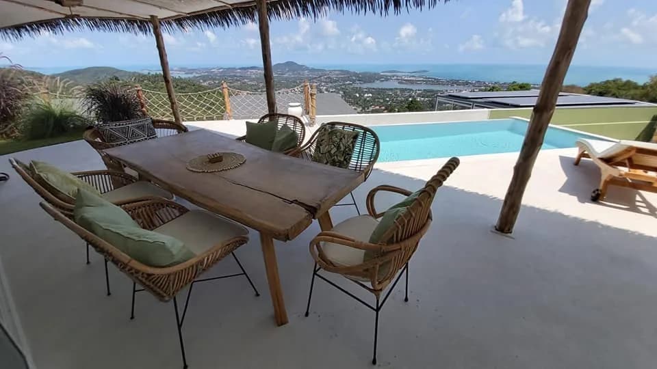 2 bedroom villa seaview in Chaweng hill — vue 1