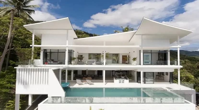 4 bedroom sea view villa in Lamai — vignette 5